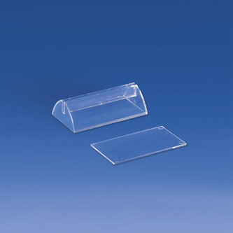Petit socle transparent 100 mm. Épaisseur 1,7/1,8 mm