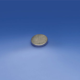 Cylindrisk magnet Ø mm. 9,5 - tykkelse mm. 1,5