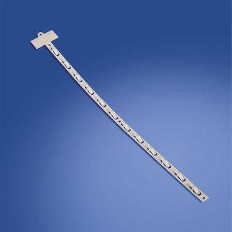 White pp dual-use strip 12 stations with header panel