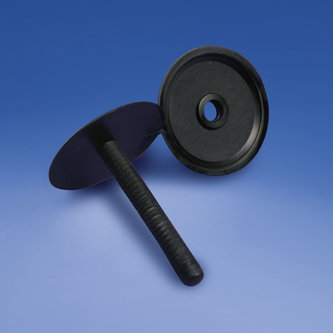 Verbinding automatische knoppenkop mm. 28 (njab 28/38) zwart