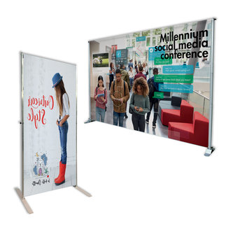 TELESCOPIC WALL BANNERS