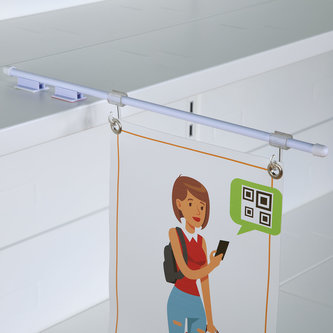 BANNER HOLDERS WITH HOOKS