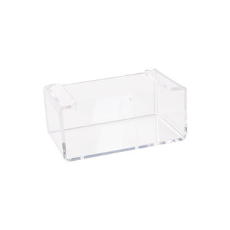 Clear wall mounted holder for disposable gloves (minimum order 2 pcs)