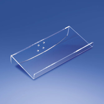 Tablette 25x12 cm pour pince plastique