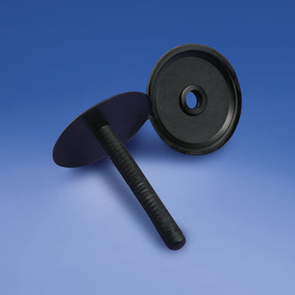 Verbinding automatische knoppenkop mm. 28 (njab 28/22) zwart