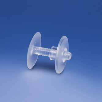 Automatic buttons head mm. 22 (ab 22/22) transparent