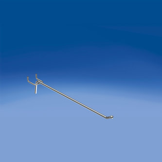 Eenvoudige metalen pin voor slatwall mm. 265
