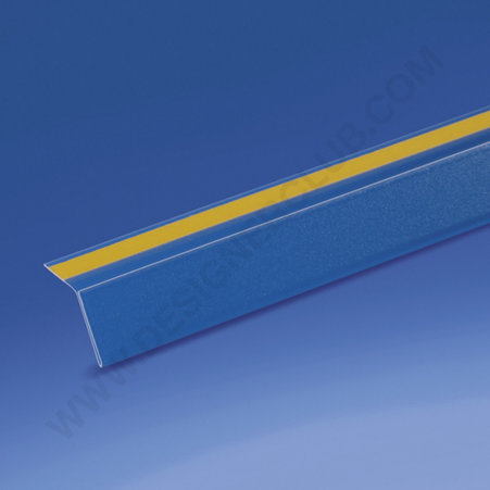 105° adhesive scanner rail mm. 20 x 1000 - back part 20 mm. antiglare pvc