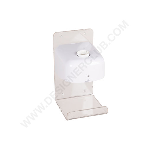 Clear wall mounted holder for touchless hand sanitizer dispenser (minimum order 2 pcs)