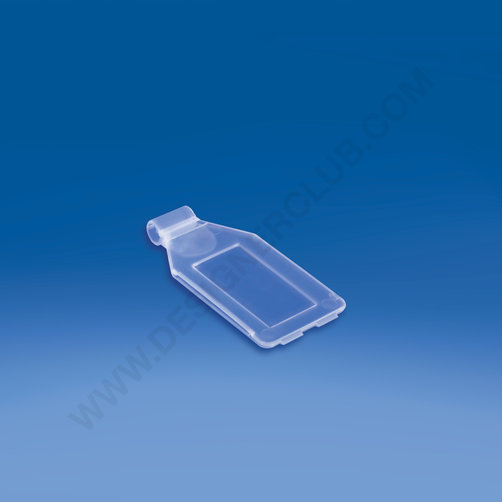 Taschen-Etikettenhalter mm. 25x38 für Drahtdurchmesser mm. 4