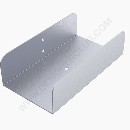 Metal vægmonteret holder til engangshandsker (minimum 2 stk.)