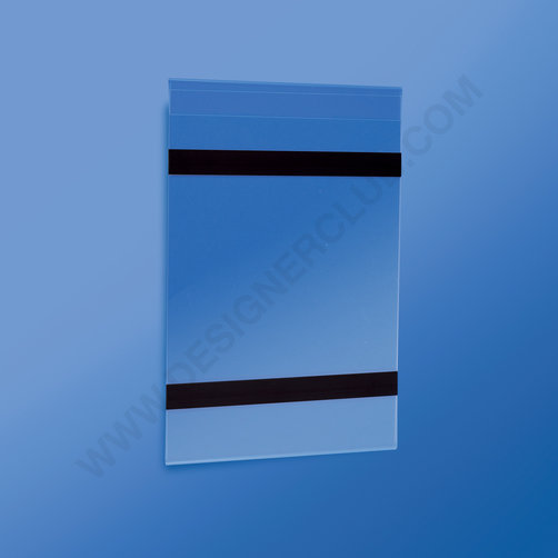 Pocket sign holder with magnetic tape a5 - 148 x 210 mm.