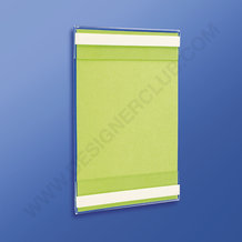 Advertising holder with adhesive foam a4 - 210 x 297 mm.