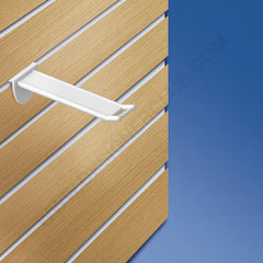 Pletina de alambre reforzada de color blanco con soporte de precio pequeño mm. 100