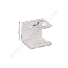 Soporte de suelo con soporte para dispensador de desinfectante de manos tipo 3 - dispensador ovalado (pedido mínimo 2 unidades)