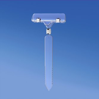 Ice stick with clamp sign holder mm. 80