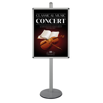 Poster stand mm. 500 x 700 for pole