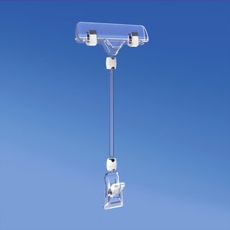 Mini clamp with stem mm. 100 and clamp sign holder mm. 80