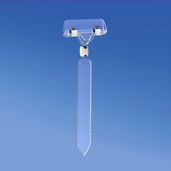 Ice stick with clamp sign holder mm. 56