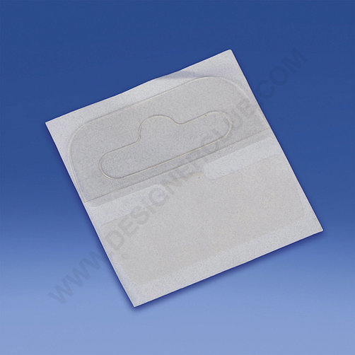Adhesive stockaid for round products