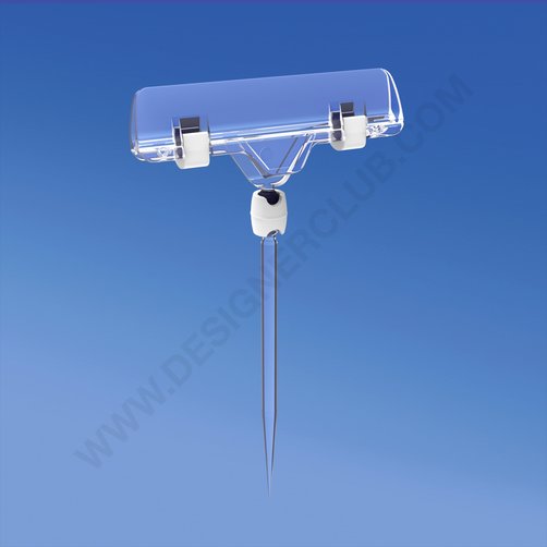 Altura do alfinete mm. 100 com suporte de sinal de pinça mm. 80