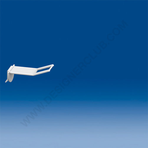 Universal wide prong mm. 50 white with big price holder