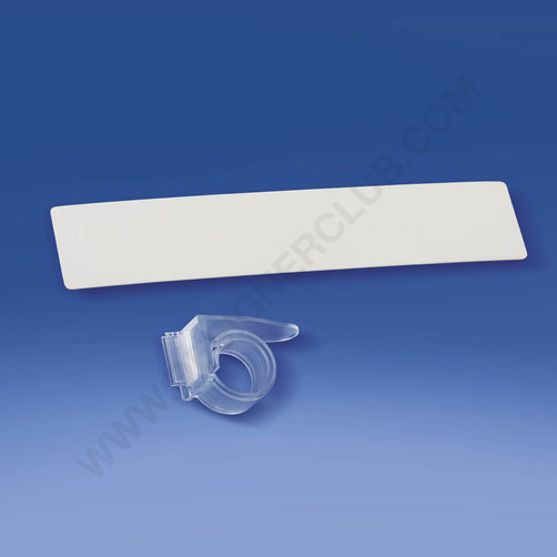 Panel for snail clip with adhesive gripper cm 25x5
