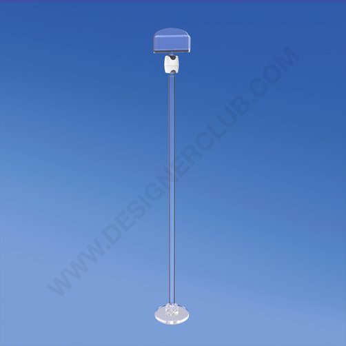 Adhesive mini base Ø mm. 30 with stem mm. 200 and sign holder mm. 27