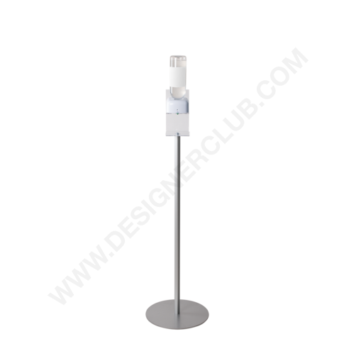 Floor stand with touchless hand sanitizer dispenser holder (minimum order 2 pcs)