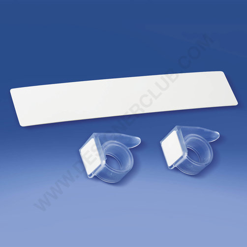 Front for snail clips with adhesive cm 40x5
