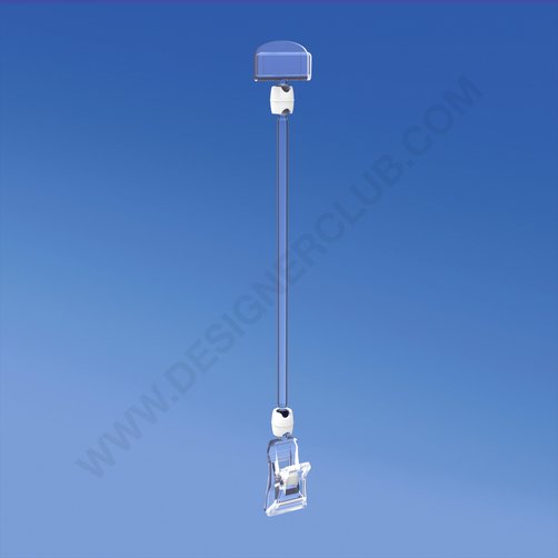 Mini braçadeira com haste mm. 150 e suporte de sinal mm. 27