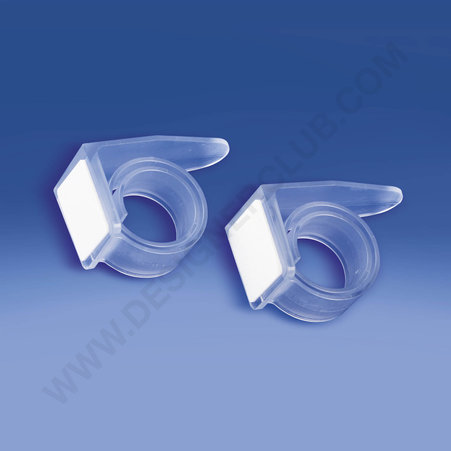 Kit 2 snail clips with adhesive