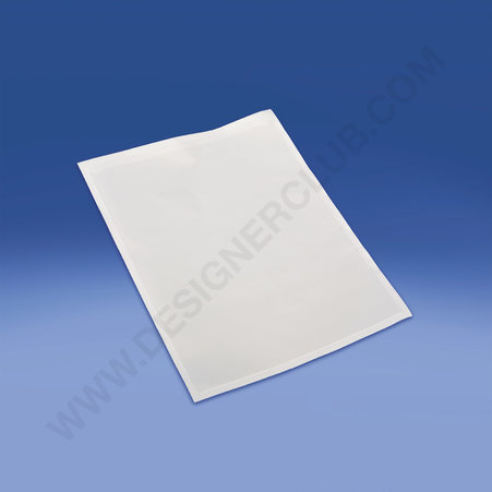 Enveloppe transparente adhesive pour document a5