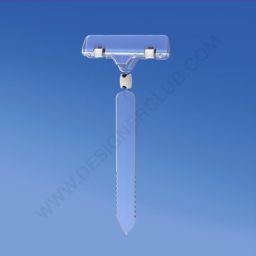 Ice stick with clamp sign holder mm. 80
