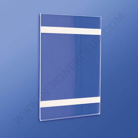 Pocket sign holder with adhesive foam a4 - 210 x 297 mm.