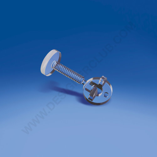 Push screw Ø mm. 15 thickness between mm. 0 – 14 clear