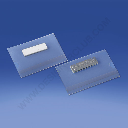 Porta badge magnetico mm. 90x55
