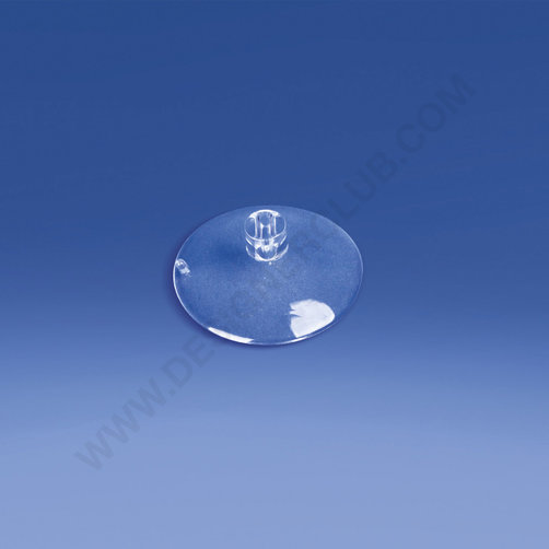 Suction cup with transversal hole