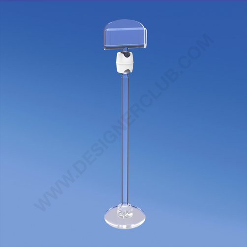 Adhesive mini base Ø mm. 30 with stem mm. 100 and sign holder mm. 27