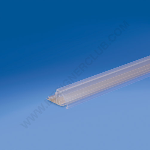 Rail for dividers with round front for label length mm. 1245