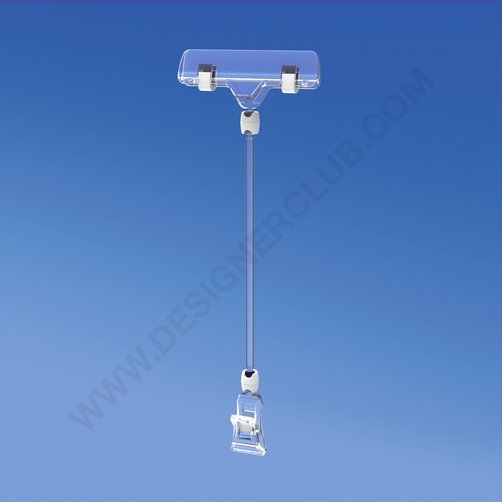 Mini clamp with stem mm. 150 and clamp sign holder mm. 80