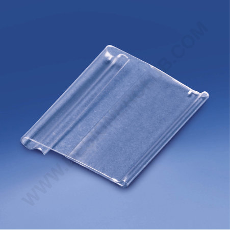 Label holder for prongs without central cut mm. 65x38