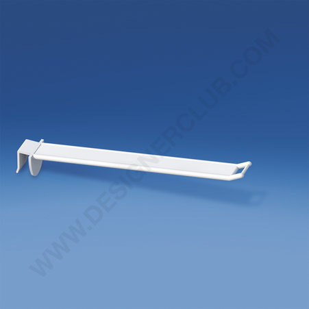 Prongos de plástico reforçado mm de largura universal. 200 branco para espessura mm. 10-12 com pequeno suporte de preço