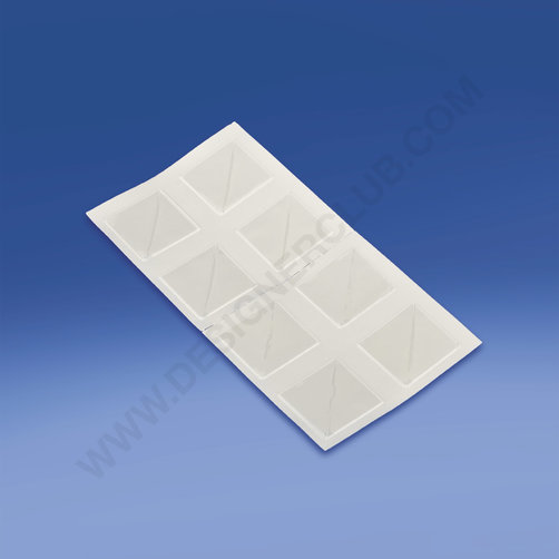 Adhesive clear corner pocket mm. 32x32