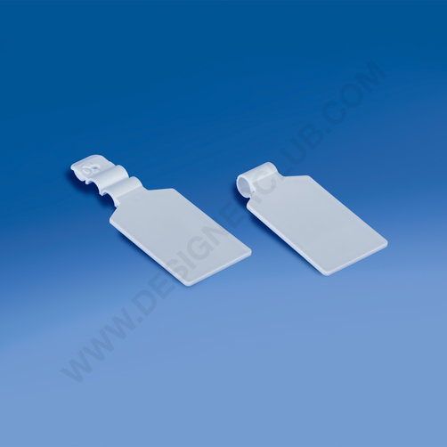 White label holder mm. 26x41 for wire diameter mm. 5,6 / 5,7