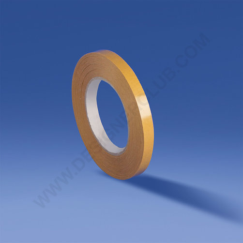 Roll of double-sided transparent adhesive mm. 19 x 100 mt