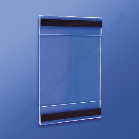 Support transparent a fixation magnetique a5 - 150 x 210 mm.