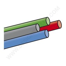 Tubo colorido, comprimento cm. 30