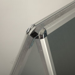 Aluminium A board with snap frames mm. 1000 x 1400