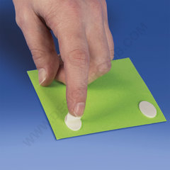 Elliptic adhesive pad mm. 24x14